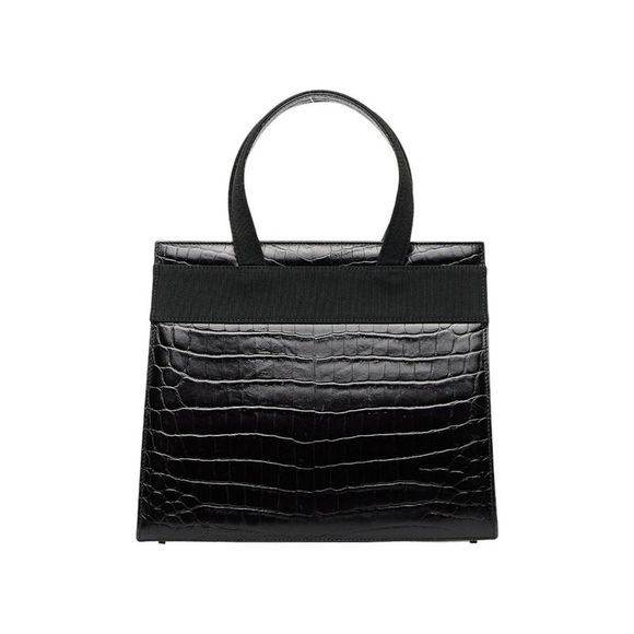 Pre Loved Salvatore Ferragamo Bow-Accented Leather Handbag - Picture 4 of 10